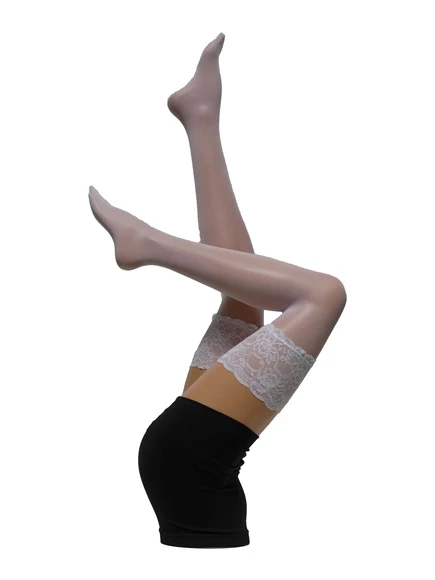 Cette Paris White Lace Top Hold Ups Cette Hoisery 4 Cette Paris White Lace Top Hold Ups Cette Hoisery - Image 2