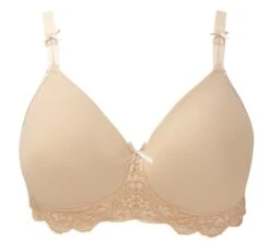 Royce Georgia Nude Moulded Soft Cup Bra Royce Lingerie -Lingerie Store 886P front new