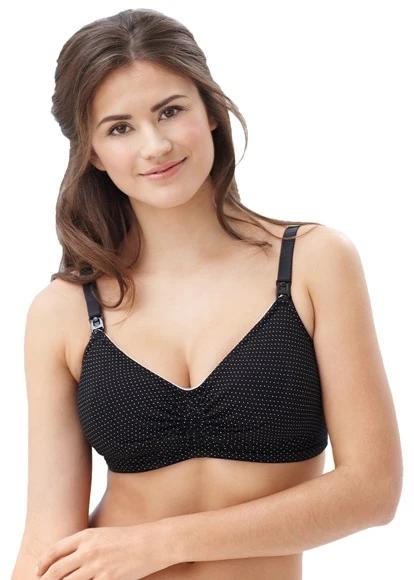 Royce Blossom Black Soft Cup Nursing Bra Royce Lingerie 3 Royce Blossom Black Soft Cup Nursing Bra Royce Lingerie