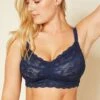 Cosabella Never Say Never Curvy Sweetie Navy Bralette Cosabella