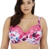 Elomi Morgan Pink Floral Underwire Bra Elomi 2 Elomi Morgan Pink Floral Underwire Bra Elomi -Lingerie Store ELOMI MORGAN PINK FLORAL UW BRA KNICKER LOCKER