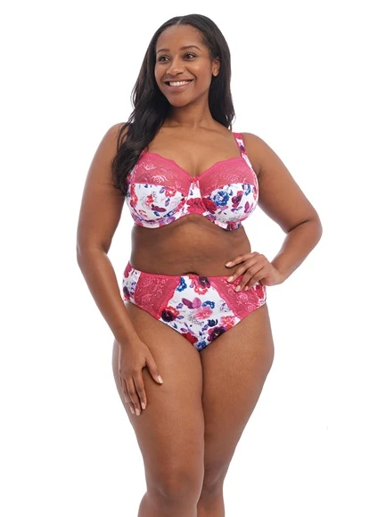 Elomi Morgan Pink Floral Underwire Bra Elomi 5 Elomi Morgan Pink Floral Underwire Bra Elomi - Image 3