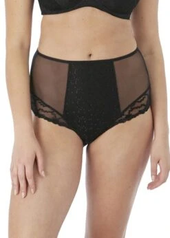 Fantasie Ana Black High Waist Brief Fantasie