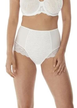 Fantasie Impression White High Waist Brief Fantasie