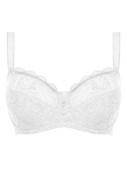 Fantasie Impression White Underwired Bra Fantasie -Lingerie Store FANTASIE IMPRESSION WHITE UNDERWIRED BRA FLAT KNICKER LOCKER
