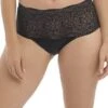 Fantasie Lace Ease Black Invisible Full Brief Fantasie -Lingerie Store FANTASIE LACE EASE BLACK INVISIBLE STRETCH FULL BRIEF KNICKER LOCKER