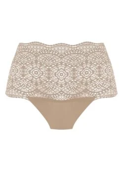 Fantasie Lace Ease Nude Invisible Full Brief Fantasie -Lingerie Store FANTASIE LACE EASE NATURAL BEIGE INVISIBLE STRETCH FULL BRIEF FLAT KNICKER LOCKER