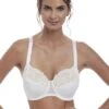 Fantasie Memoir White Full Cup Bra Fantasie -Lingerie Store FANTASIE MEMOIR WHITE UW FULL CUP BRA WITH SIDE SUPPORT KNICKER LOCKER