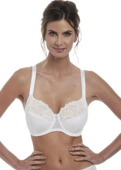 Fantasie Memoir White Full Cup Bra Fantasie