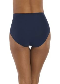 Fantasie Smoothease Navy Blue Invisible Full Brief Fantasie -Lingerie Store FANTASIE SMOOTHEASE NAVY ONE SIZE FITS ALL BRIEF BACK KNICKER LOCKER