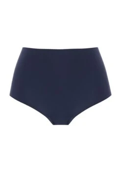 Fantasie Smoothease Navy Blue Invisible Full Brief Fantasie -Lingerie Store FANTASIE SMOOTHEASE NAVY ONE SIZE FITS ALL BRIEF FLAT KNICKER LOCKER