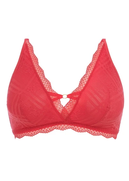 Freya Femme Fatale Red Non Wired Bralette Freya 5 Freya Femme Fatale Red Non Wired Bralette Freya - Image 3