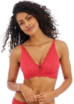 Freya Femme Fatale Red Non Wired Bralette Freya