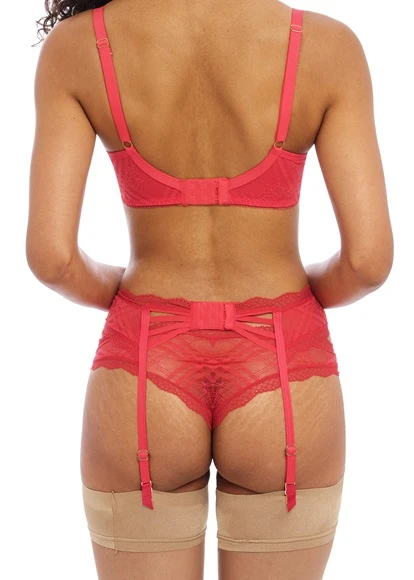 Freya Femme Fatale Red Suspender Belt Freya 5 Freya Femme Fatale Red Suspender Belt Freya - Image 3