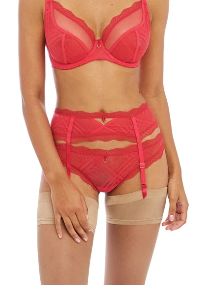 Freya Femme Fatale Red Suspender Belt Freya 3 Freya Femme Fatale Red Suspender Belt Freya