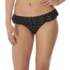 Freya Jewel Cove Black Italini Bikini Brief With Frill Freya 2 Freya Jewel Cove Black Italini Bikini Brief With Frill Freya -Lingerie Store FREYA JEWEL COVE BLACK ITALINI BRIEF FRILL KNICKER LOCKER