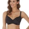 Freya Jewel Cove Black Padded Bikini Top Freya 1 Freya Jewel Cove Black Padded Bikini Top Freya -Lingerie Store FREYA JEWEL COVE BLACK UW SWEETHEART PADDED BIKINI TOP KNICKER LOCKER