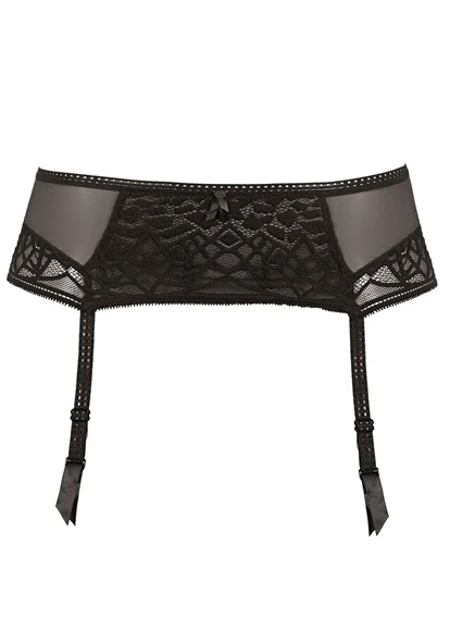 Freya Soiree Lace Black Suspender Belt Freya 5 Freya Soiree Lace Black Suspender Belt Freya - Image 3