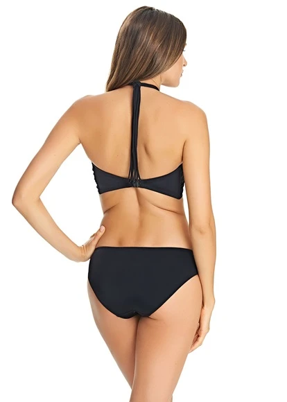 Freya Macrame Black Bandeau Bikini Top Freya 5 Freya Macrame Black Bandeau Bikini Top Freya - Image 3