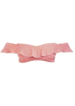 Freya Totally Stripe Flame Bardot Bikini Top Freya 9 Freya Totally Stripe Flame Bardot Bikini Top Freya -Lingerie Store FREYA TOTALLY STRIPE FLAME BARDOT BIKINI TOP FLAT KNICKER LOCKER