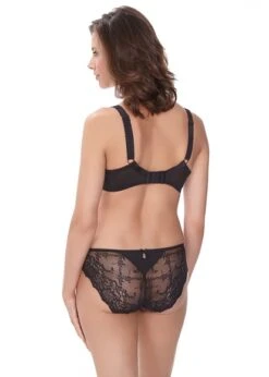 Fantasie Isabella Black Padded Half Cup Bra Fantasie 8 Fantasie Isabella Black Padded Half Cup Bra Fantasie -Lingerie Store Fantasie Isabella Padded Half Cup Bra Brief Back Knicker Locker