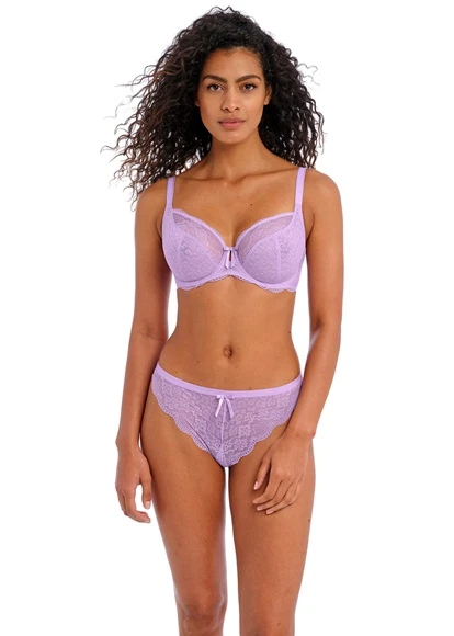 Freya Fancies Purple Rose Plunge Bra Freya 4 Freya Fancies Purple Rose Plunge Bra Freya - Image 2