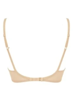 Gossard Scarlett Nude Padded Plunge Bra Gossard -Lingerie Store Gossard scarlett padded bra flat back knicker locker