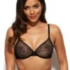 Gossard Glossies Lace Black Sheer Bra Gossard -Lingerie Store Gossard Glossies Lace Black Bra Knicker Locker