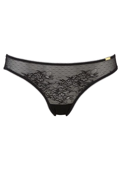 Gossard Glossies Lace Black Brief Gossard 5 Gossard Glossies Lace Black Brief Gossard - Image 3
