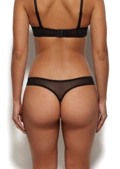 Gossard Glossies Lace Black Thong Gossard 7 Gossard Glossies Lace Black Thong Gossard -Lingerie Store Gossard Glossies Lace Black thong Back Knicker Locker