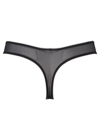 Gossard Glossies Lace Black Thong Gossard 6 Gossard Glossies Lace Black Thong Gossard - Image 4