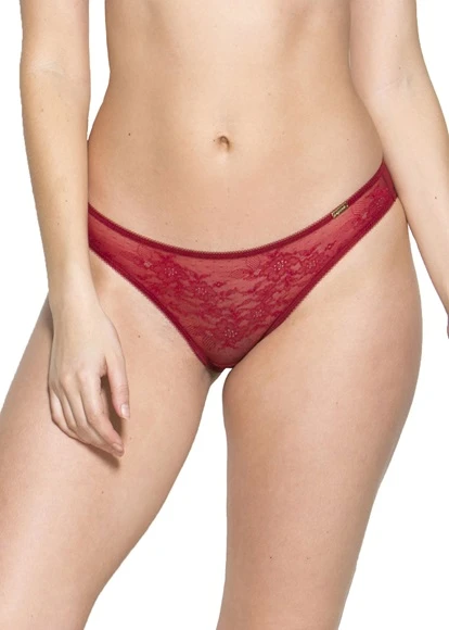 Gossard Glossies Lace Bordeaux Red Brief Gossard 3 Gossard Glossies Lace Bordeaux Red Brief Gossard