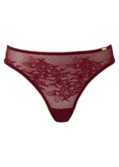 Gossard Glossies Lace Bordeaux Red Brief Gossard 7 Gossard Glossies Lace Bordeaux Red Brief Gossard -Lingerie Store Gossard Glossies Lace Bordeaux Brief flat Knicker Locker
