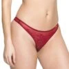 Gossard Glossies Lace Bordeaux Red Thong Gossard -Lingerie Store Gossard Glossies Lace Bordeaux thong Knicker Locker