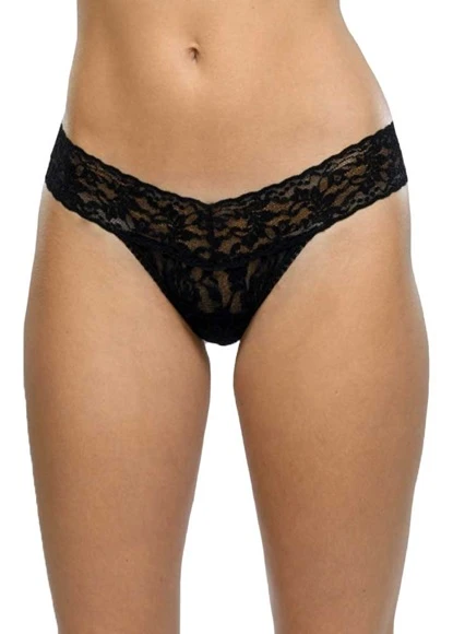 Hanky Panky Signature Lace Black Low Rise Thong Hanky Panky 3 Hanky Panky Signature Lace Black Low Rise Thong Hanky Panky