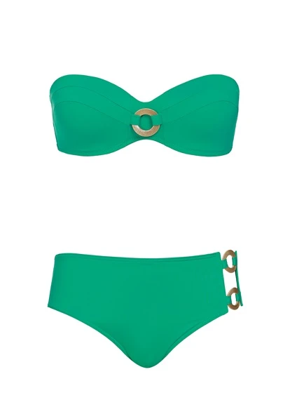 Huit Betty Green Strapless Bikini Top Huit 8 Huit Betty Green Strapless Bikini Top Huit - Image 6