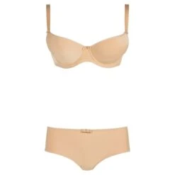 Freya Idol Nude Moulded Bra Freya -Lingerie Store IDOL NUDE UNDERWIRED MOULDED BALCONY BRA 1050 HIPSTER SHORT 1056