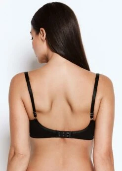 Katherine Hamilton Abbie Black Eyelash Lace Bra Katherine Hamilton -Lingerie Store Katherine Hamilton Abbie Black Bra Back
