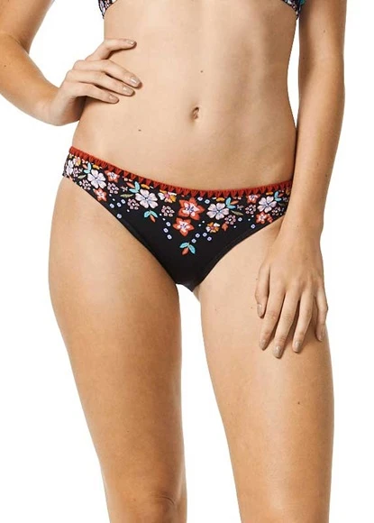 Piha Garden Delight Black Bikini Brief Piha 3 Piha Garden Delight Black Bikini Brief Piha