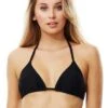 Piha Solid Triangle Black Bikini Top Piha 2 Piha Solid Triangle Black Bikini Top Piha -Lingerie Store Piha Solid Separate P1392SS triangle bikini top black knicker locker