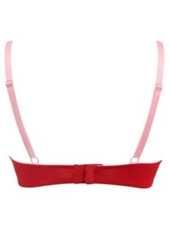 Pour Moi Romance Red Moulded Push Up Bra Pour Moi 9 Pour Moi Romance Red Moulded Push Up Bra Pour Moi -Lingerie Store Pour moi romance padded push up bra flat back knicker locker