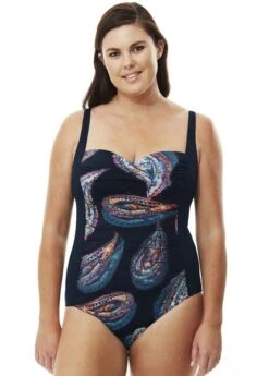 Quayside Paisley Twist Swimsuit Quayside