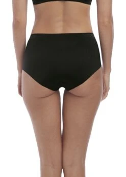 Wacoal Respect Black Full Brief Wacoal -Lingerie Store RESPECT BLACK WITH CHAMPAGNE FULL BRIEF BACK KNICKER LOCKER