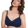 Royce Maisie Navy Moulded Soft Cup Bra Royce Lingerie -Lingerie Store Royce Maisie Navy bra knicker locker