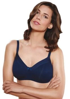 Royce Maisie Navy Moulded Soft Cup Bra Royce Lingerie