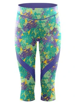 Shock Absorber Activewear Capri Pant Shock Absorber 8 Shock Absorber Activewear Capri Pant Shock Absorber -Lingerie Store S066C 07L CAPRI LEGGING FLAT GEOMETRIC PRINT KNICKER LOCKER