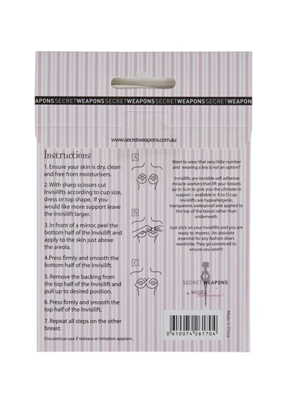 Secret Weapons Invisilifts Invisible Breast Lifts Secret Weapons 5 Secret Weapons Invisilifts Invisible Breast Lifts Secret Weapons - Image 3