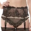 Tutti Rouge Jessica Black Suspender Belt Tutti Rouge 2 Tutti Rouge Jessica Black Suspender Belt Tutti Rouge -Lingerie Store Tutti Rouge Jessica Suspender Belt Knicker Locker