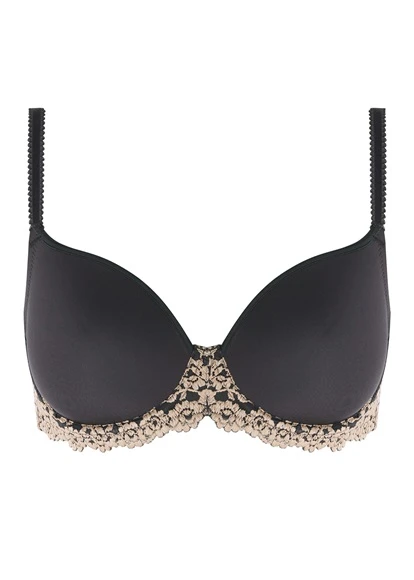 Wacoal Embrace Lace Ebony Contour Bra Wacoal 5 Wacoal Embrace Lace Ebony Contour Bra Wacoal - Image 3