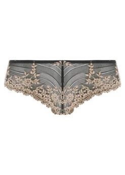 Wacoal Embrace Lace Ebony Tanga Wacoal 9 Wacoal Embrace Lace Ebony Tanga Wacoal -Lingerie Store WACOAL EMBRACE LACE EBONY SHIFTING SAND TANGA FLATLAY KNICKER LOCKER